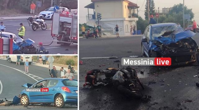 Τραγωδία στην Καλαμάτα: Νεκρός 26χρονος ντελιβεράς έπειτα από σφοδρή σύγκρουση με αυτοκίνητο