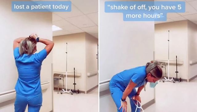 Το βίντεο με νοσοκόμα που κλαίει επειδή πέθανε ασθενής και τα οργισμένα σχόλια