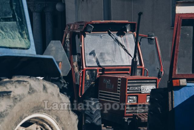 Συγκέντρωση διαμαρτυρίας από τους αγρότες στην Ανθήλη