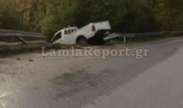 Τροχαίο το πρωί στον Μπράλο (ΦΩΤΟ)