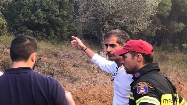 Μπακογιάννης: «Είναι η δυσκολότερη φωτιά που έχουμε αντιμετωπίσει» - ΒΙΝΤΕΟ