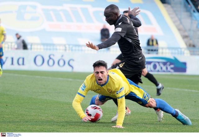 Παναιτωλικός - Λαμία 1-0: Κακή εμφάνιση και ήττα πριν τον 