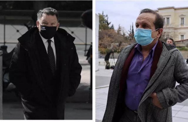 Επεισοδιακή συνάντηση Μπιμπίλα - Κούγια έξω από τα Δικαστήρια - «Με είπε αμόρφωτο καραγκιόζη»