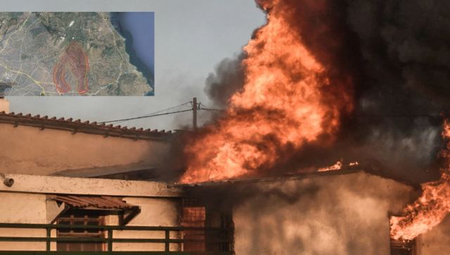 Εκπρόσωπος Πυροσβεστικής: Διάσπαρτες εστίες σε Γέρακα, Ανθούσα, Παλλήνη και Διώνη