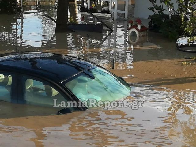 Λαμία: Περιουσίες «πνιγμένες» στο νερό (ΒΙΝΤΕΟ)