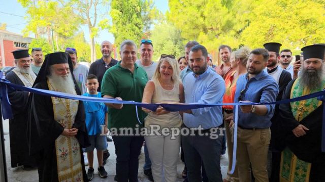 Παραδόθηκε πλήρως ανακαινισμένη η ιστορική δημοτική αγορά Στυλίδας (ΒΙΝΤΕΟ-ΦΩΤΟ)