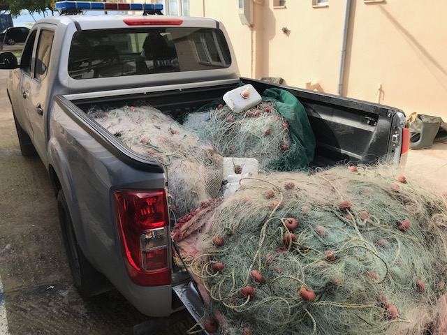 Λιμεναρχείο Στυλίδας: Κατασχέθηκε ένα χιλιόμετρο παράνομου είδους διχτύου (ΦΩΤΟ)