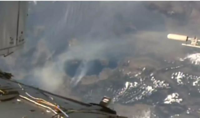 Ορατοί οι καπνοί της φωτιάς στον Έβρο από το διάστημα - Δείτε τι κατέγραψε ο Διεθνής Διαστημικός Σταθμός