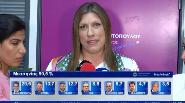 Ζωή Κωνσταντοπούλου: Θα δώσουμε ζωή στην Ευρωβουλή, οι νέοι μας έδωσαν δύναμη και αγάπη