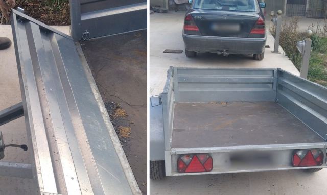 Χάθηκε πόρτα μπαγκαζιέρας στον παράδρομο Αχλάδι - Πελασγία