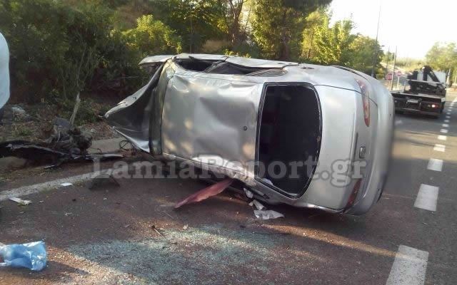 Βουτιά από εθνική στον παράδρομο - Σοβαρά η 9χρονη κόρη της οικογένειας