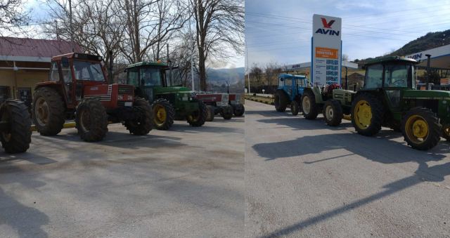 Δομοκός: Τα τρακτέρ βγήκαν στο «Δρούγο» - BINTEO