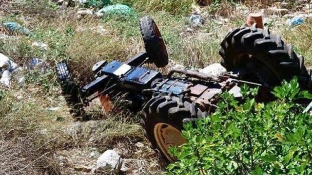 Τρακτέρ έφυγε σε γκρεμό - Νεκρός ο ηλικιωμένος οδηγός του