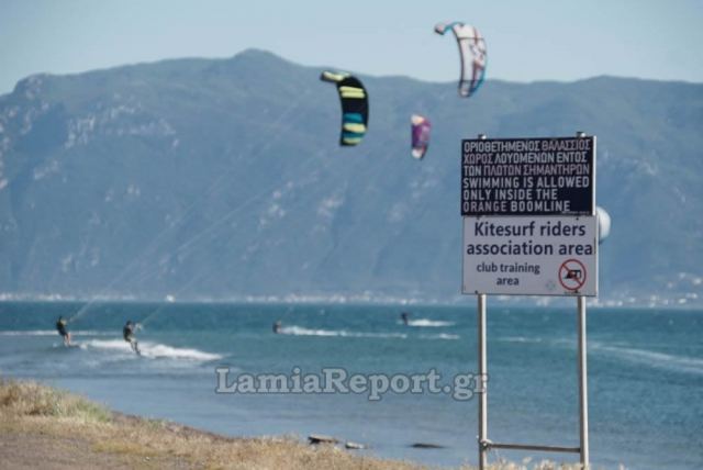 Ράχες: Βεβαιώθηκαν παραβάσεις για μη τήρηση μέτρων ασφαλείας στο kite surf