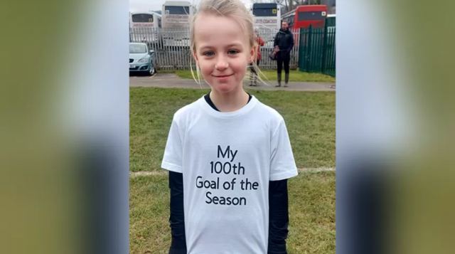 Δεκάχρονη έβαλε 143 γκολ σε μία ποδοσφαιρική σεζόν