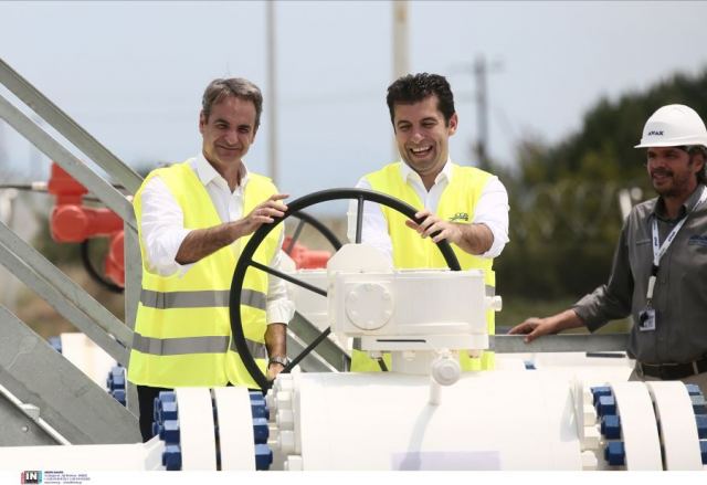 Μητσοτάκης και Πετκόφ εγκαινίασαν τον ελληνοβουλγαρικό αγωγό: Σημαντικό βήμα στην ενεργειακή αυτονομία της Ευρώπης