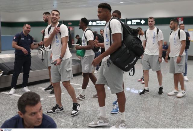Εθνική Ελλάδας μπάσκετ: Η γαλανόλευκη αποστολή έφτασε στο Μιλάνο