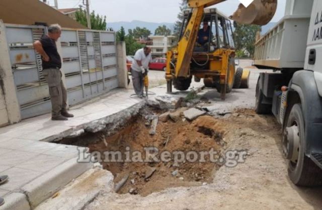 Λαμία: Διακοπή νερού λόγω βλάβης