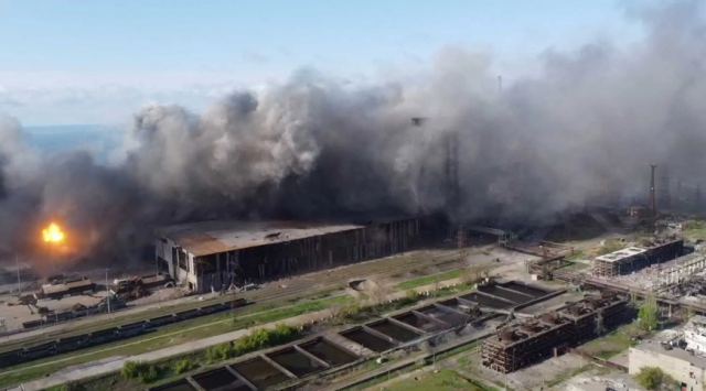 Πόλεμος στην Ουκρανία: Στόχος της Ρωσίας η πτώση του Αζοφστάλ μέχρι την 9η Μάη