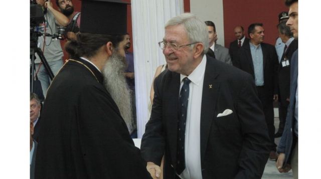 Στην κηδεία του τέως Βασιλιά Κωνσταντίνου ο Μητροπολίτης Φθιώτιδας