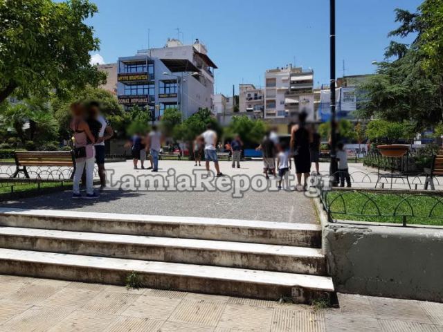 Πλατεία Πάρκου ...ώρα υπό το μηδέν