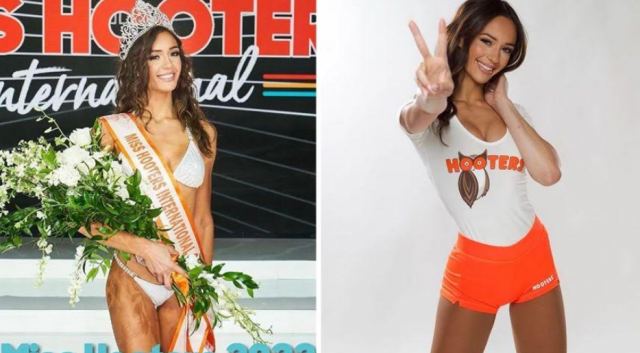 Η σερβιτόρα που φόρεσε το στέμμα στα καλλιστεία Miss Hooters 2022 - Ξεχώρισε ανάμεσα σε 50 κοπέλες