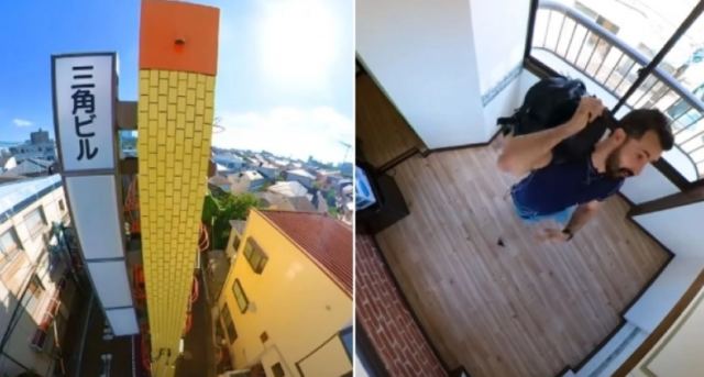 Tο πιο μικρό σπίτι της Ιαπωνίας: Έχει πλάτος 2,5 μέτρα και κοστίζει 245 ευρώ τον μήνα