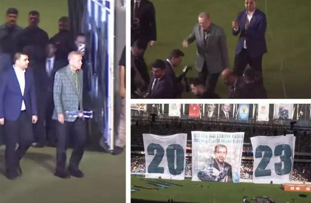 Ερντογάν: Η εμφάνιση «ροκ σταρ» και η «αποθέωση» – «Μα που σε συνάντησα, ζαλίστηκα»