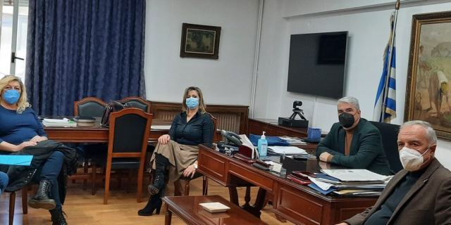 Συνάντηση Κεδίκογλου - Μπαγινέτα με εκπροσώπους της Πανελλήνιας Ένωσης Κτηνοτρόφων