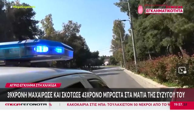 Νέο βίντεο μετά τη δολοφονία του 43χρονου στη Χαλκίδα - Ρώτησε μόνο για τα παιδιά της η 39χρονη