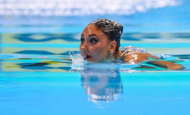 Ευαγγελία Πλατανιώτη: Με άνεση στον τελικό του σόλο στο Παγκόσμιο Πρωτάθλημα υγρού στίβου της Βουδαπέστης