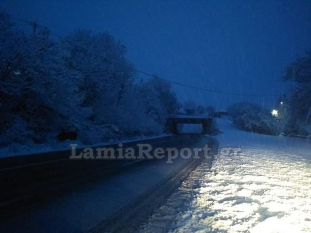 Στερεά: Που χρειάζονται αλυσίδες εξαιτίας της κακοκαιρίας