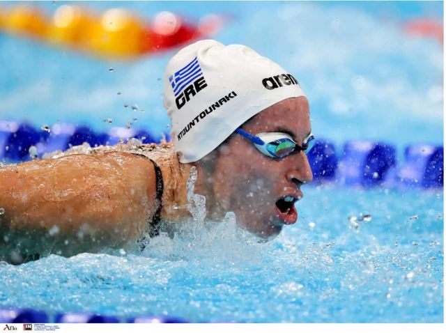 Άννα Ντουντουνάκη: Χρυσό μετάλλιο στα 50μ. πεταλούδα στους Μεσογειακούς Αγώνες