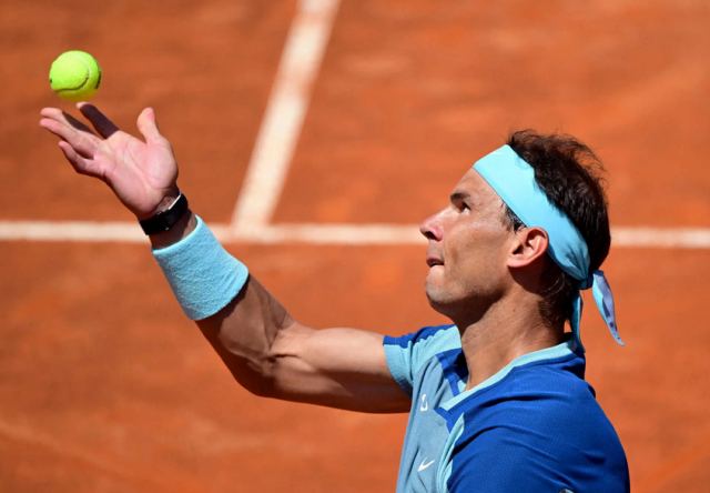 Ο Ράφα Ναδάλ έκανε προπόνηση με τον Ίσνερ και προκρίθηκε στον τρίτο γύρο της Ρώμης