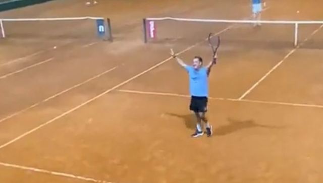 Γεωργιάδης: Πέρασε στους «32» σε τουρνουά τένις και το πανηγύρισε - Πάμε για τους 16