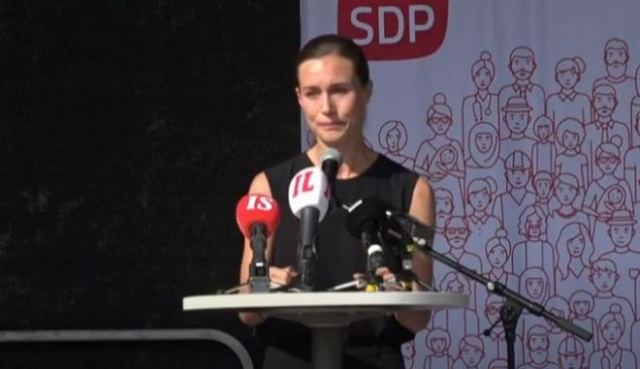 Σάνα Μαρίν: Έκλαψε υπερασπιζόμενη τον εαυτό της για τα πάρτι - 