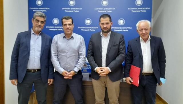 Συνάντηση Σπανού στο Υπουργείο Υγείας για τις δομές Υγείας στην Στερεά Ελλάδα