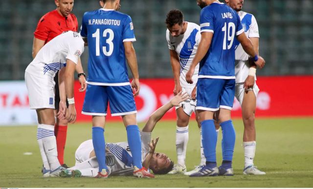 Εθνική Ελλάδας: Ο Δημήτρης Λημνιός υπέστη ρήξη χιαστών