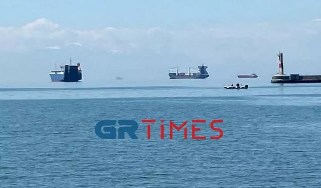 Φαινόμενο Φάτα Μοργκάνα στο Θερμαϊκό: Τα πλοία που αιωρούνται στη Θεσσαλονικη