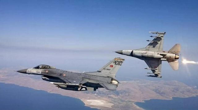 Προκλητικό σκηνικό και σήμερα πάνω από το Αιγαίο! Τέσσερις εμπλοκές με τουρκικά F-16 και ελικόπτερα