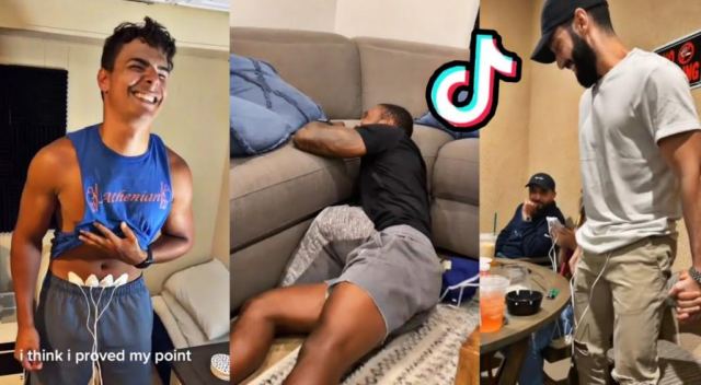 Άνδρες δοκιμάζουν τους πόνους περιόδου με μηχάνημα προσομοίωσης... Και δεν αντέχουν!