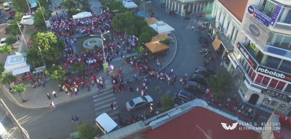H Λαμία μια αγκαλιά... από ψηλά! - Δείτε ΒΙΝΤΕΟ από drone