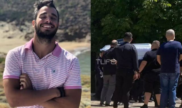 Θρήνος στην κηδεία του μοντέλου Χρήστου Κουτέλα