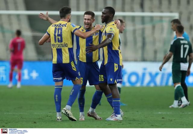 Παναθηναϊκός – Αστέρας Τρίπολης: Οι παίκτες των «Αρκάδων» πανηγύρισαν το διπλό στα αποδυτήρια του ΟΑΚΑ