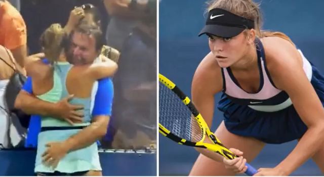 Τένις: Σάλος με πανηγυρισμό στο US Open, πατέρας και προπονητής πιάνουν τα οπίσθια παίκτριας [βίντεο]