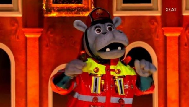 The Masked Singer: Δεν μπορούσαν να πιστέψουν ποιος κρυβόταν πίσω από τον ιπποπόταμο