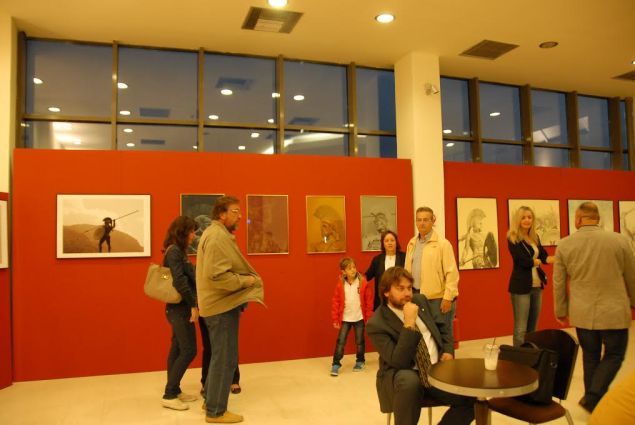 "Εικαστικοί διάλογοι με τον Λεωνίδα" - Έκθεση στο Μουσείο Θερμοπυλών - ΦΩΤΟ