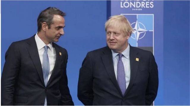 Μητσοτάκης: Μίλησε τηλεφωνικά με τον Μπόρις Τζόνσον