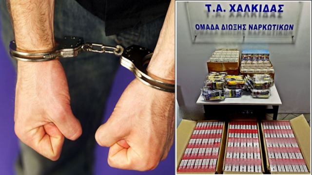 «Ντου» σε αποθήκη με χιλιάδες λαθραία τσιγάρα