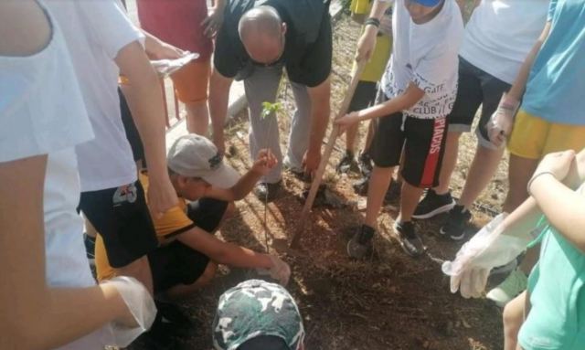 Ολοκληρώθηκε η δενδροφύτευση καρυδιών σε Κοινότητες του Δήμου Λοκρών